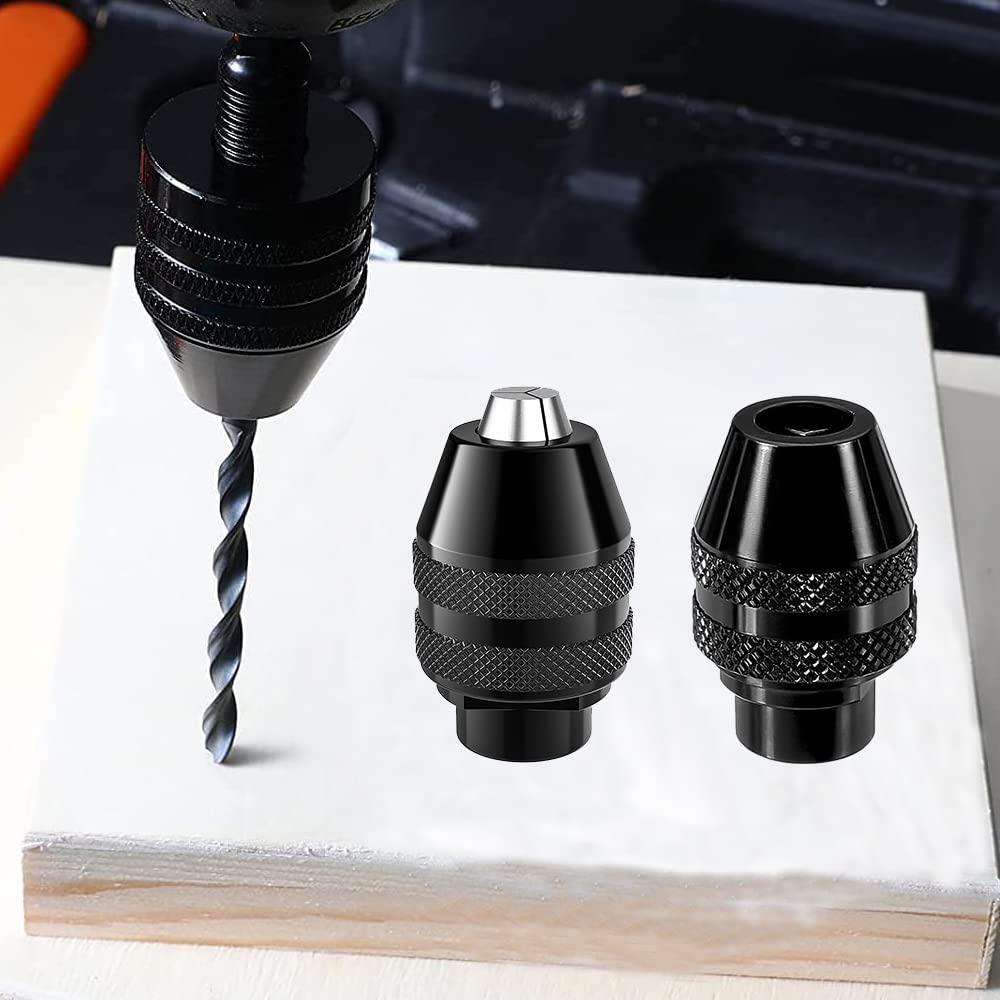 Eyech Schnellspannfutter-Set Für Dremel – 6 Stück Für Bits Von 0,8 Bis 3,2 Mm
