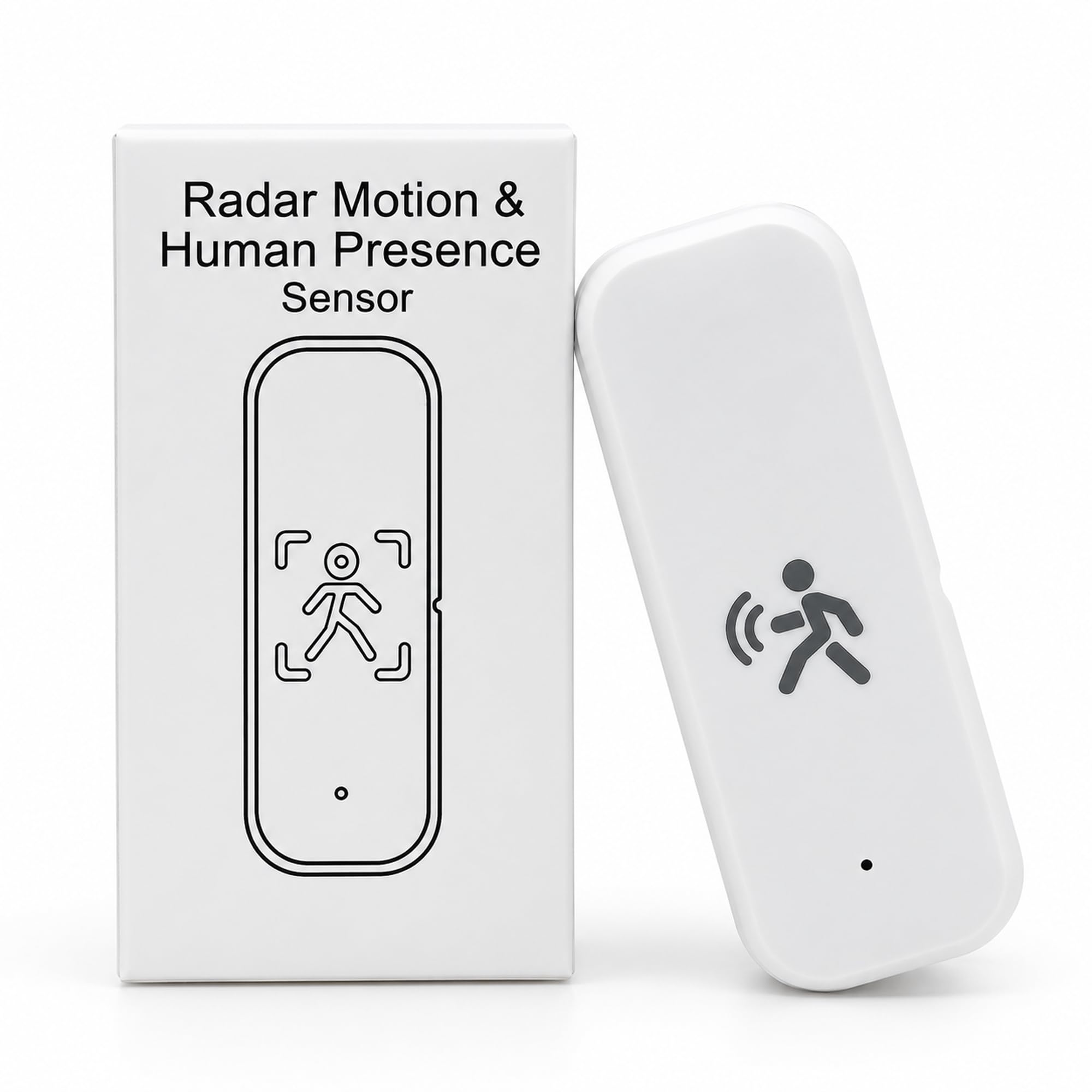 Zigbee Human Presence Sensor, Millimeter Wave Radar Motion Detector, Can Detect Stationary Person, with Home Assistant, SmartThings, Hubitat or Echo Devices with Built-in Zigbee Hub