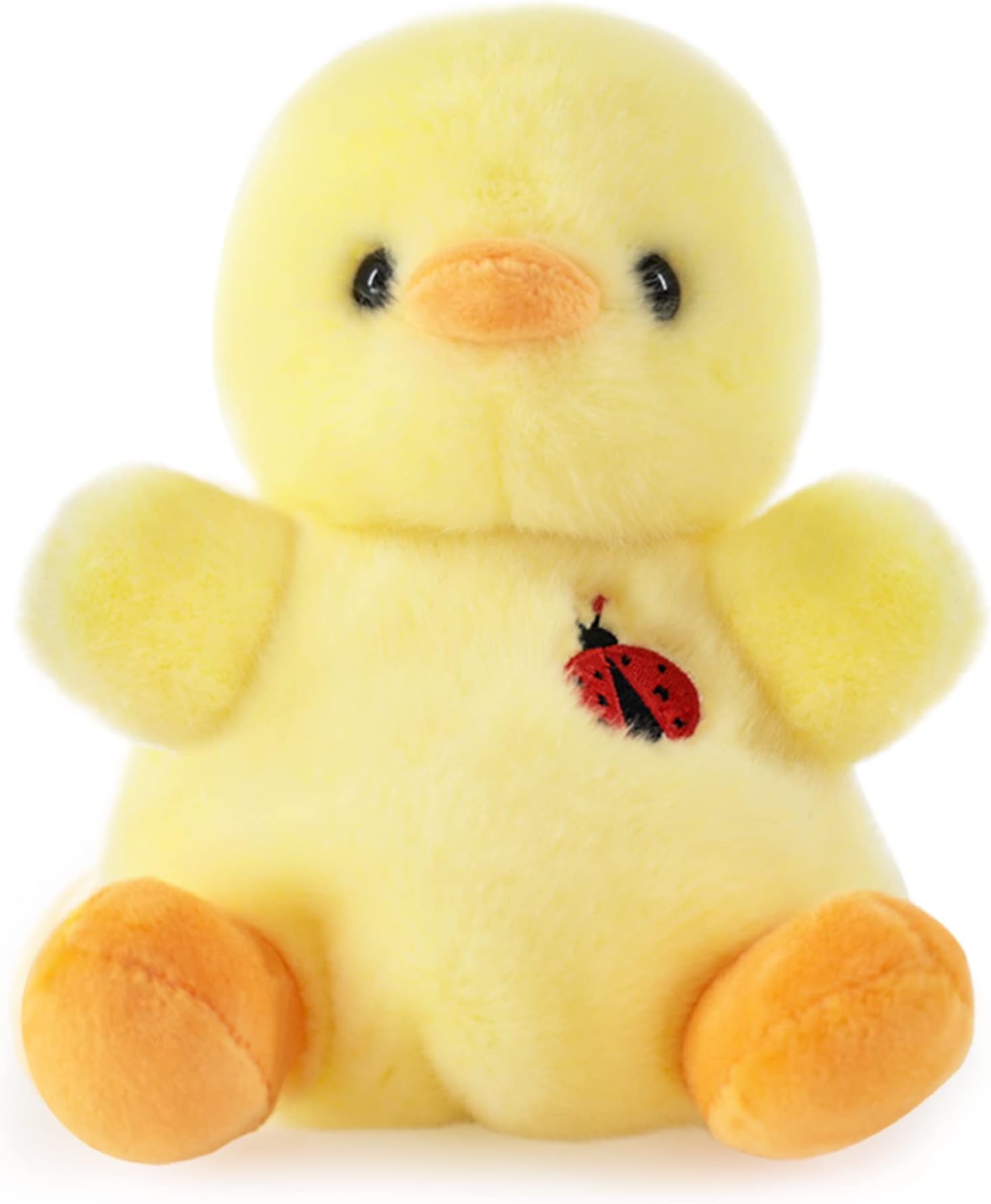 Sew Butiful 8" Duck Stuffed Animals Plush, Cute Plushies for Animal Themed Parties Teacher Student Award, Animal Toys for Baby, Boy, Girls, Great for Nursery, Room Decor, Bed (Duck)