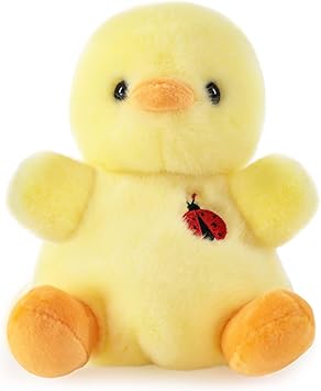 Sew Butiful 8" Duck Stuffed Animals Plush, Cute Plushies for Animal Themed Parties Teacher Student Award, Animal Toys for Baby, Boy, Girls, Great for Nursery, Room Decor, Bed Duck