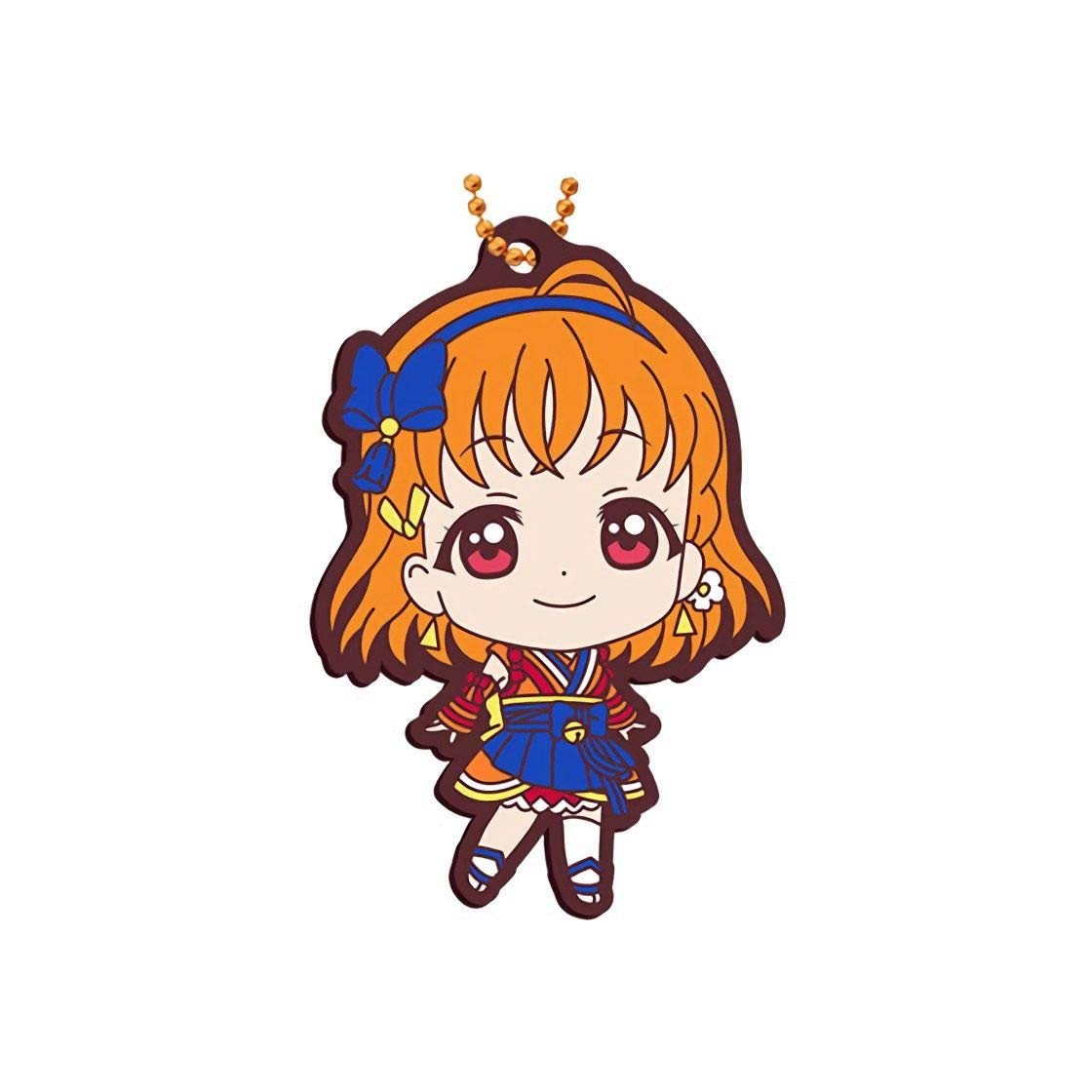 Love Live! Sunshine!! Mascot 03 Takami Chika Rubber Trading Strap