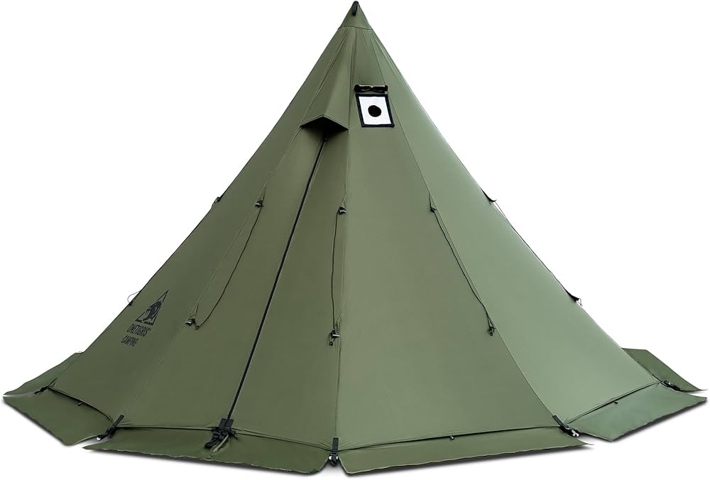 Amazon.co.jp: OneTigris Rock Fortressホットテント 2-6人用ワン Amazon.co.jp: OneTigris Rock Fortressホットテント 2-6人用ワン