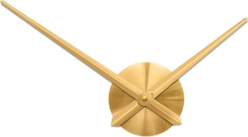 Miniatura 8 de VANGOLD Manecillas de reloj de pared grandes, agujas de reloj 3D DIY con mecanismo de reloj y adhesivo de pared para decoración de oficina en casa