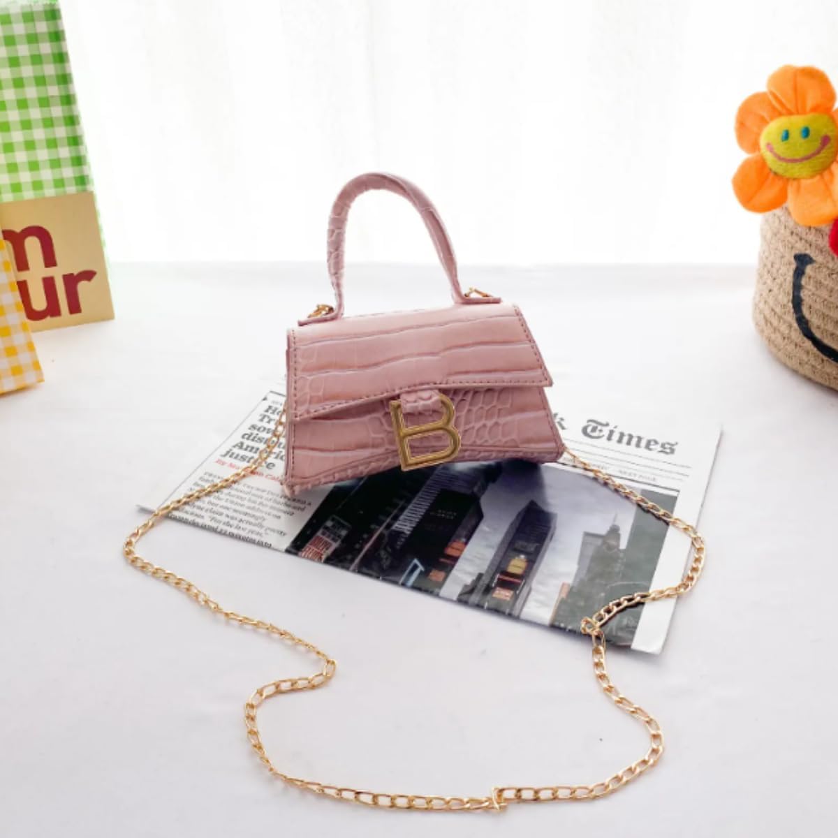 Fashion mini handbags with crocodile pattern