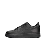 Men?s Air Force 1 Low Sneaker, Black/Black, 8.5