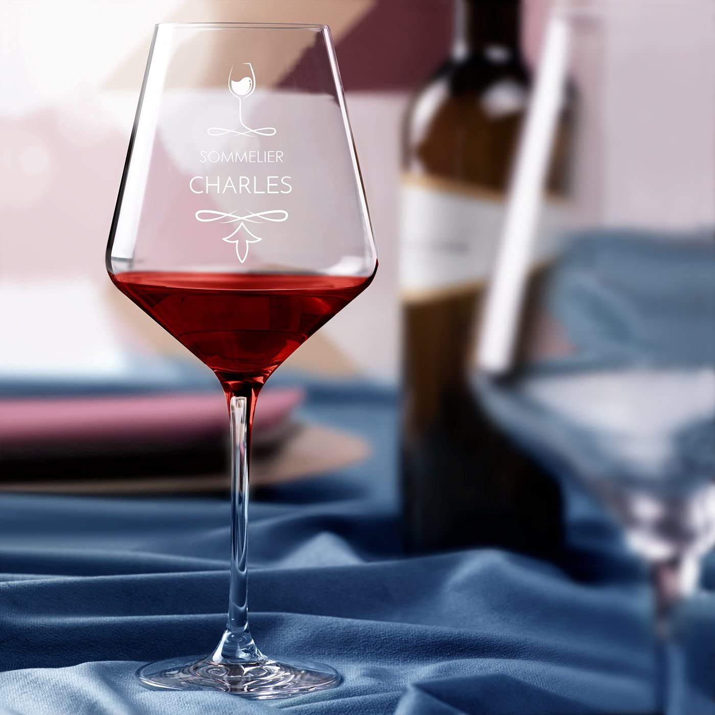 Maverton Ensemble de 6 Verres à Vin en Cristal pour l’homme