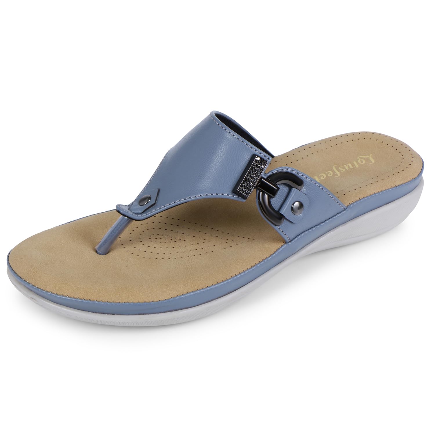 Extra Soft womens Flat Slippers Flip-Flops Fashion Stylish Casual Comfortable Orthopedic Lightweight Slip-on Sandals for Girls Slipper for Women Daily Use Casual Wear