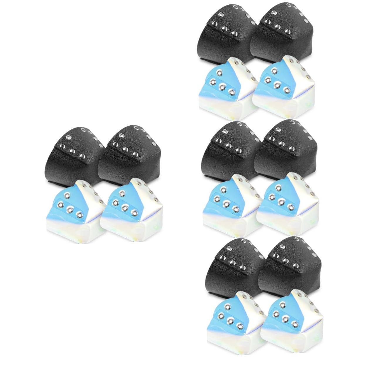 KESYOO 1set Skates Toe Protective Cover Protectors Adults for Safety Caps Pads Roller Covers Skating Guard Inline Shoe Cover Skates Toe Protector Leather Skates Toecap 2pairs
