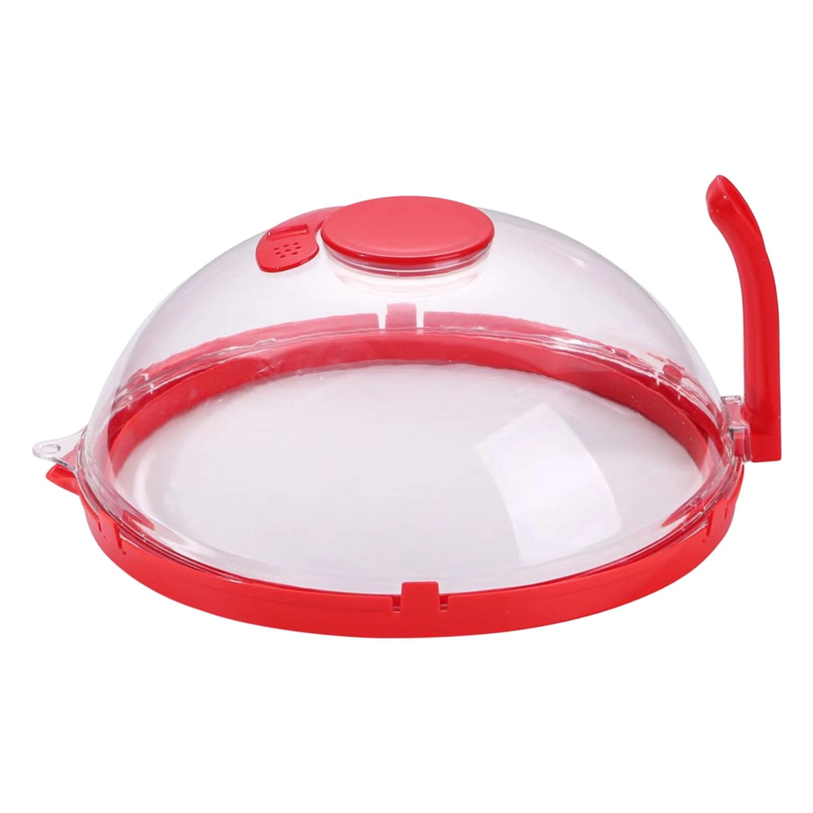 Nvoqilin Red Microwave Protector For Leftovers And Soup Featuring Heat Resistance And Regulation Microwave Heating Cover Heating Cover