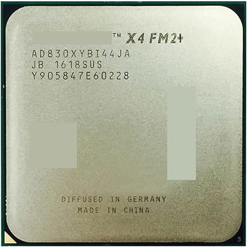CPU X4 830 CPU 3.0GHz 65W Socket FM2+ Desktop Quad-Core CPU Processor AD830XYBI44JA Responsive and Powerful