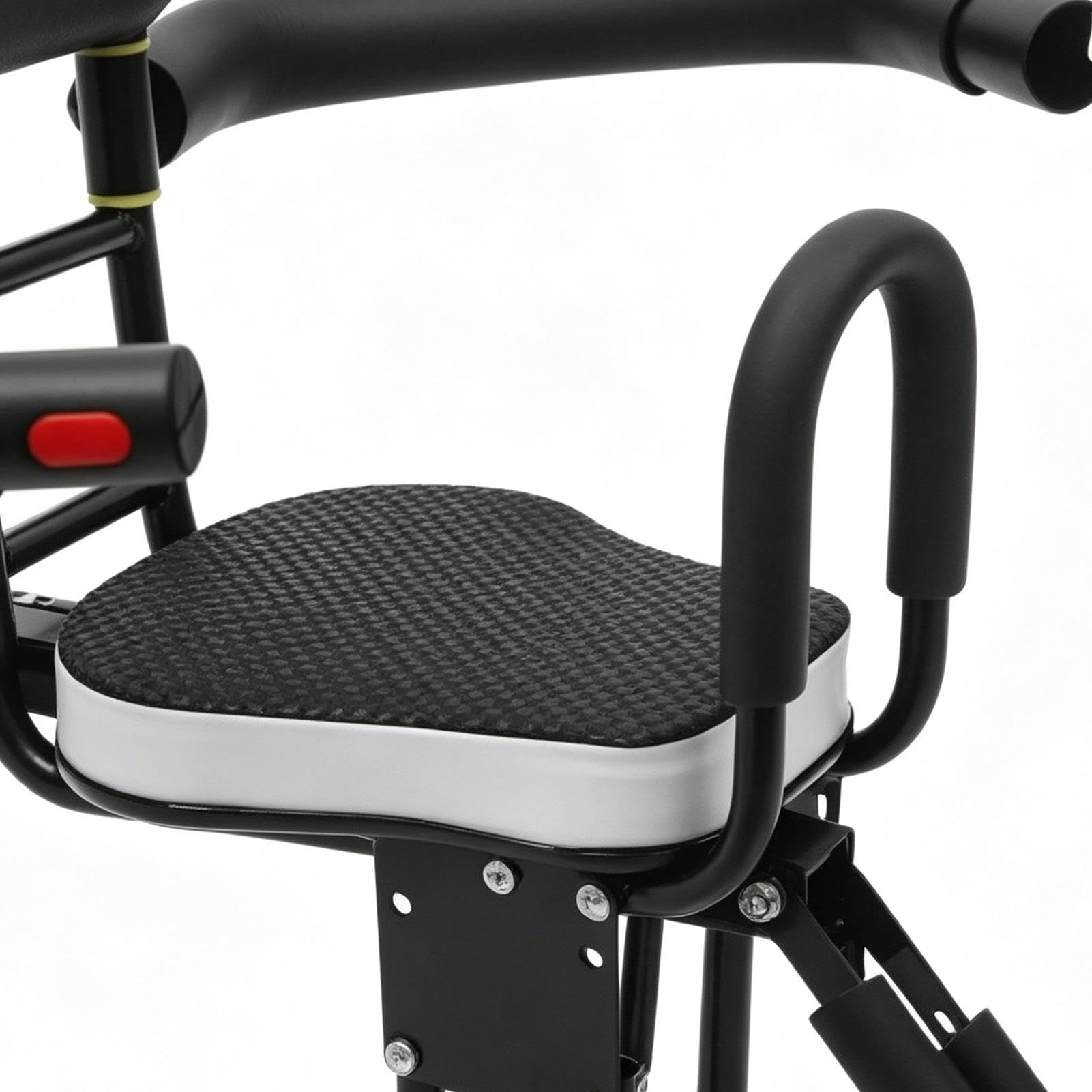 Fotelik rowerowy dla dzieci Regulowany Wygodny Ergonomiczny | Mocowany Fotelik Dziecięcy dla rodziny, hulajnogi, górskich, szosowych,