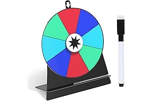 ZHOOGE 6 Inch Prize Wheel: Bring Excitement to Every Occasion