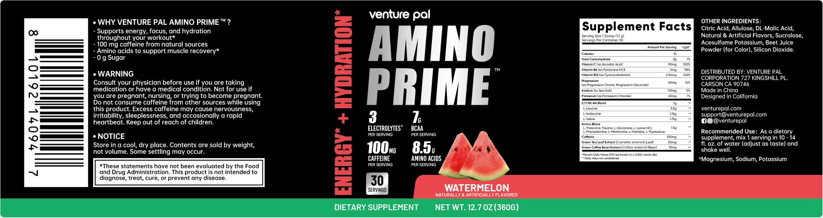 Sugar Free BCAA + EAA Powder for Muscle Recovery & Growth, Gluten-Free — Amazon image 10