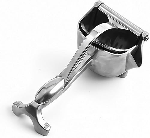 Exprimidor de jugo de frutas, prensa manual de cítricos con tazón de gran capacidad, exprimidor de mano de metal duradero para limón, naranja y más