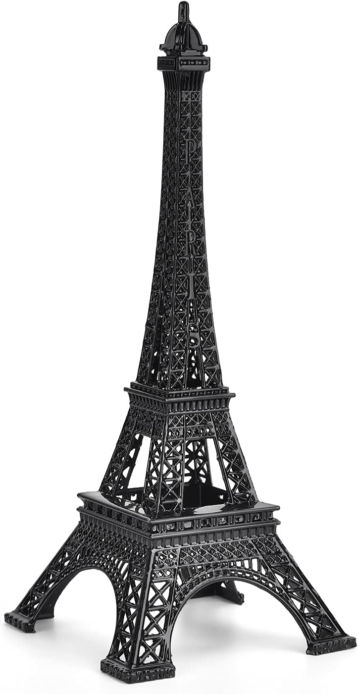 Shimeyao 3 Pcs Eiffel Tower Statue Decor Eiffel Tower Cake