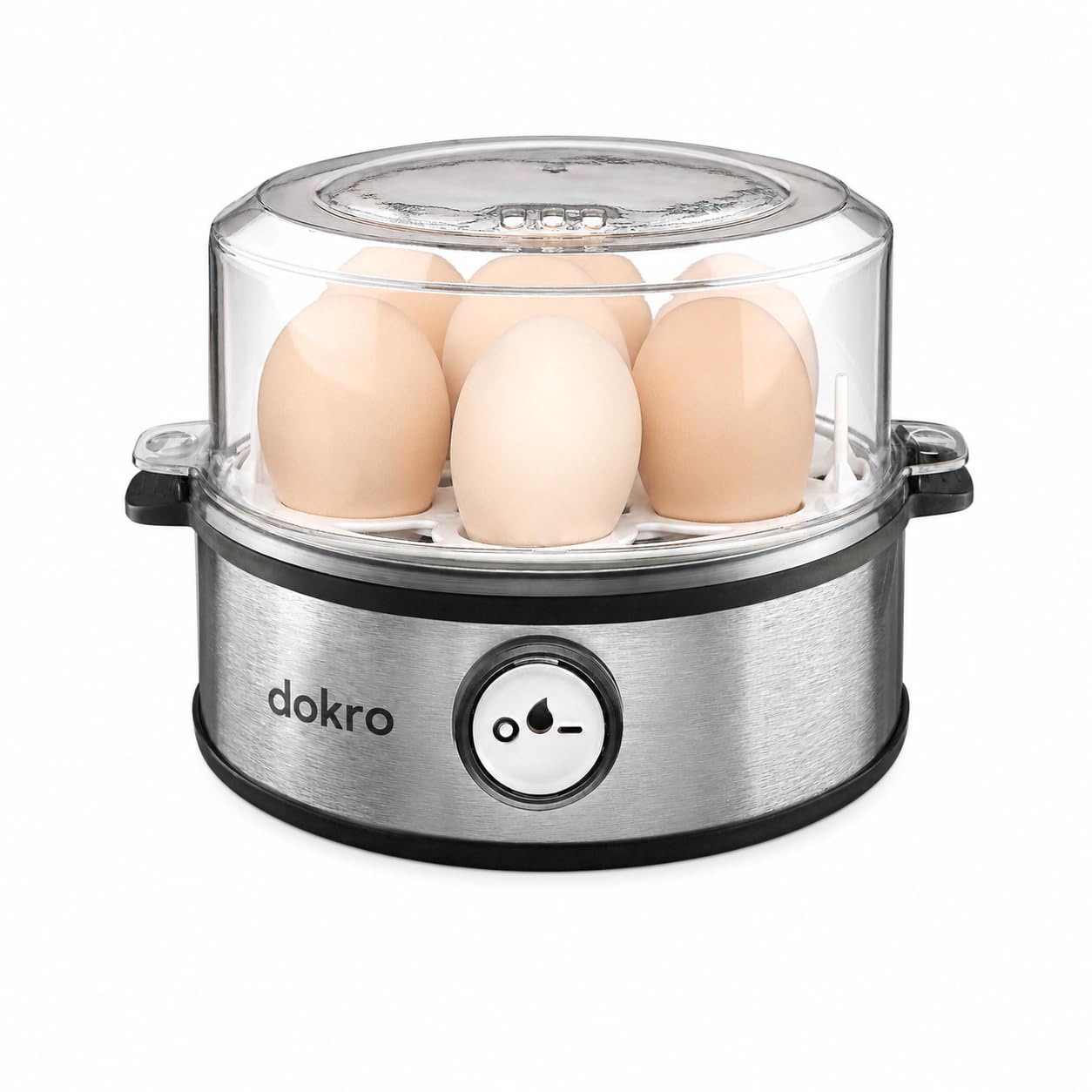 Dokro Smart Egg Boiler - Perfect Boiled Eggs in Minutes -1 Dokro Smart Egg Boiler - Perfect Boiled Eggs in Minutes -1