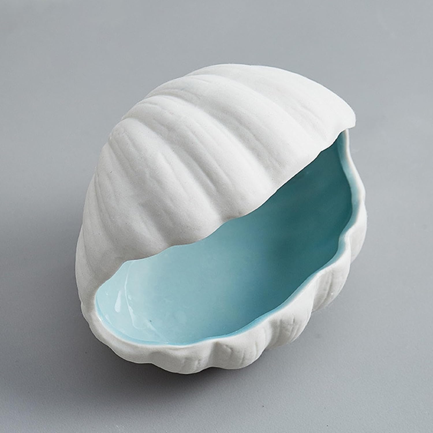 Ceramic Jewelry Holder with Glossy Finish Multipurpose Countertop Decoration Women Girls Ceramic Jewelry