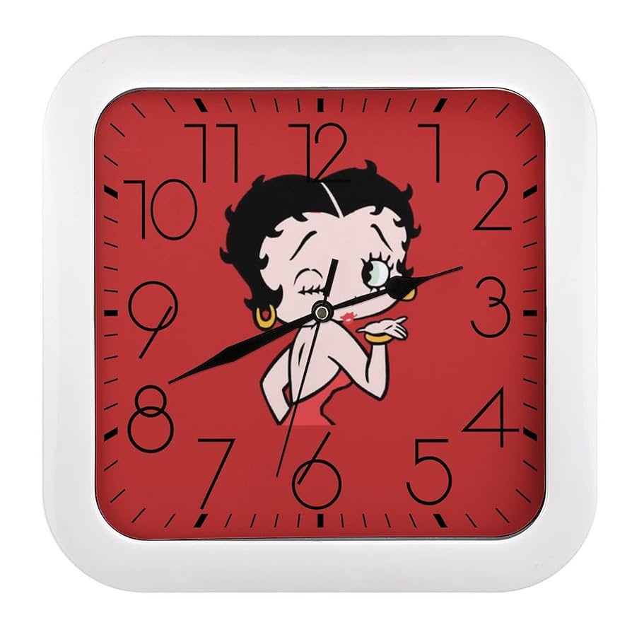ベティ・ブープ 時計 Amazon.co.jp: ベティちゃん ベティ ブープ 掛け時計 静音 連続