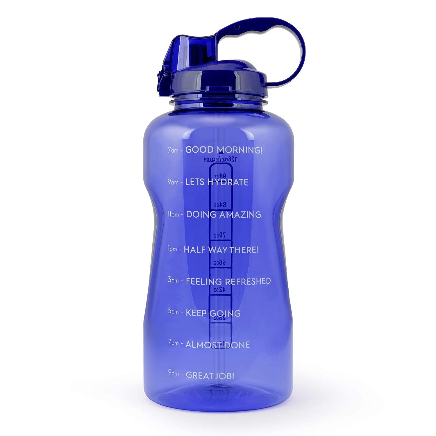 Myth Motivational Gallon Water Bottle with Straw 1 Gallon Water