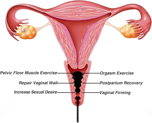 Miniatura 5 de Huevo de Yoni perforado de 1772 x 1181in 16 materiales naturales bola de masaje de cristal para ejercicio femenino de Kegel huevos de cuarzo rosa
