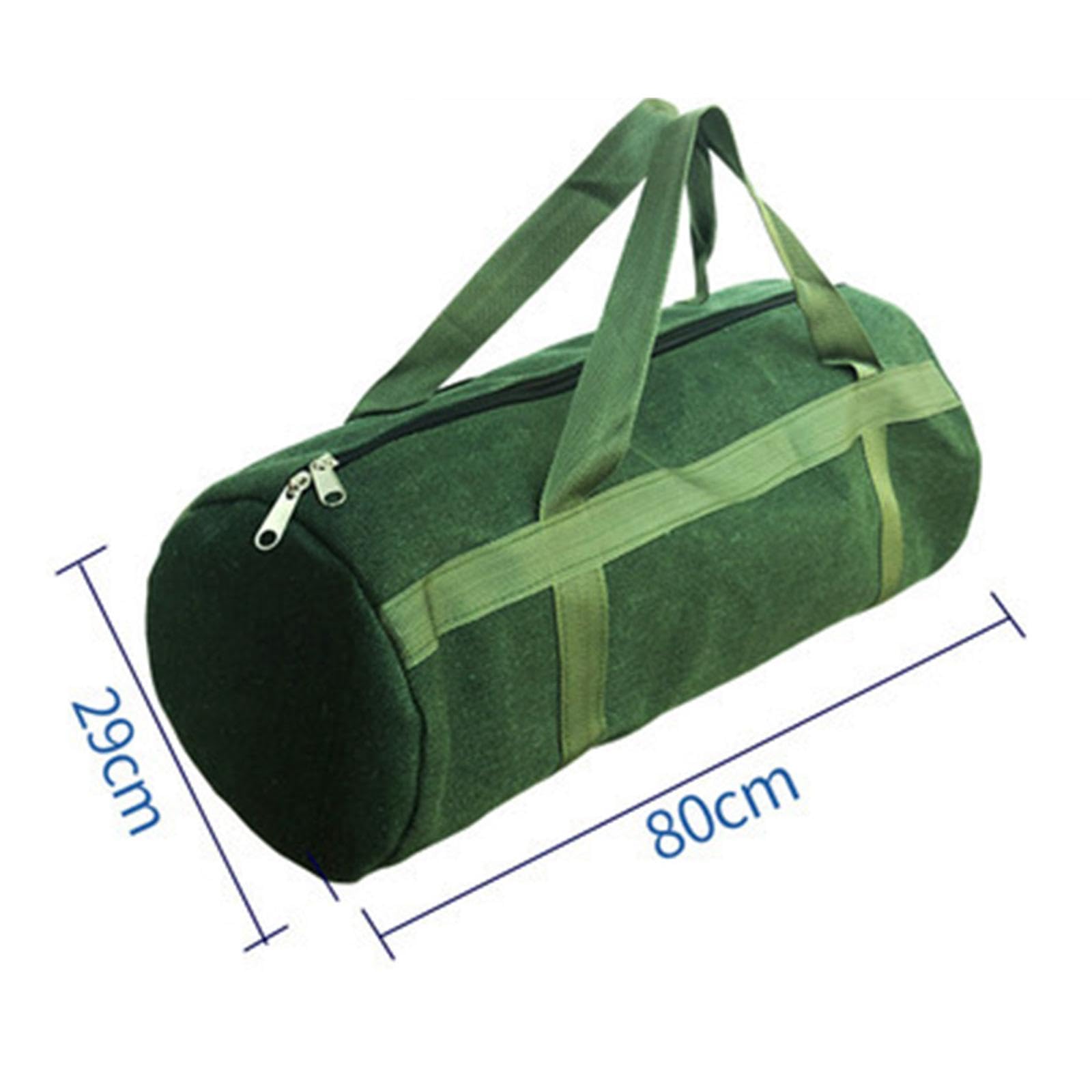 Bolsa de Herramientas de Lona, ​​bolsa Organizadora de Herramientas, Abertura Amplia, Estuche de Transporte, Estuche de Herramientas Grueso Y Resisten, 80x29cm