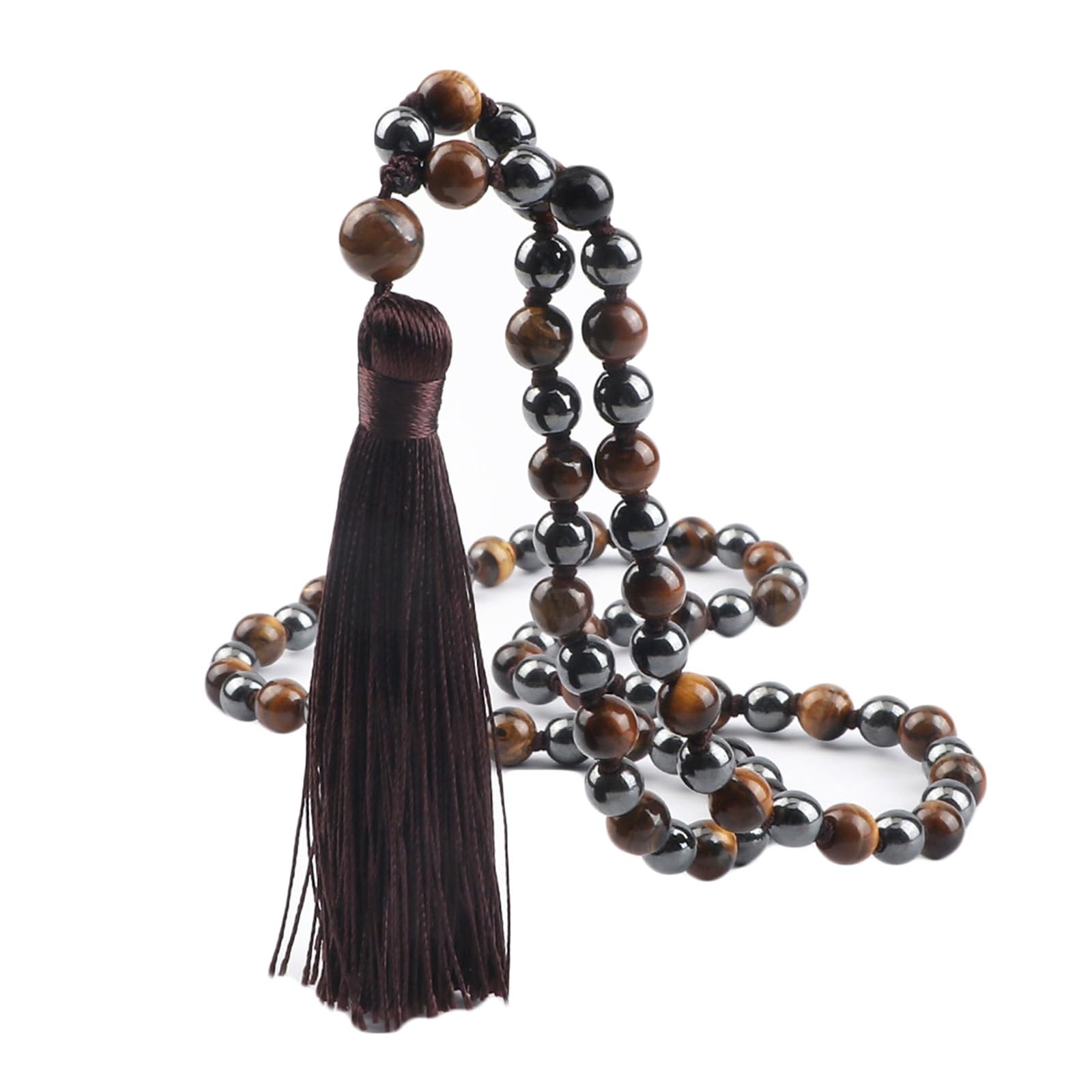 Bracelets de perles 8mm confortables en pierre extensible sans fermoir difficile