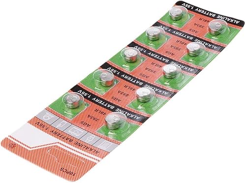THP DEALS 10PCS Alkaline Battery Button Coin Cell AG5 LR754 393 SR754 193 546 RW28 48 Hearing Aid Earphone Watch Batteries - Image 6