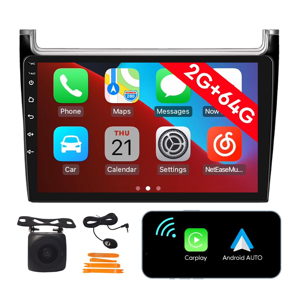 [2G 64G] Android Car Stereo FM Radio Carplay Android Auto 9