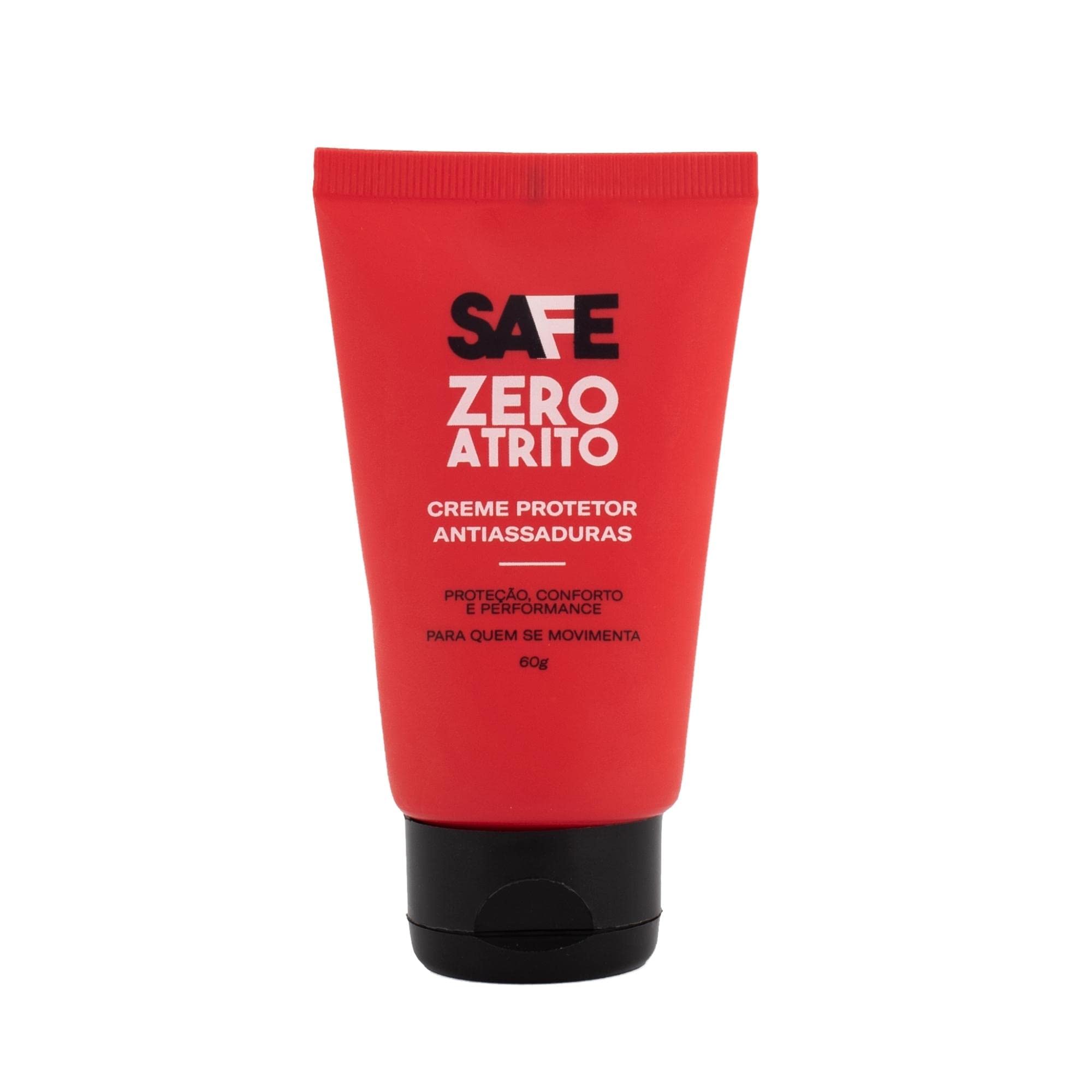 Creme Protetor Zero Atrito Safe Runners 60g Previne bolhas e assaduras, Translúcido