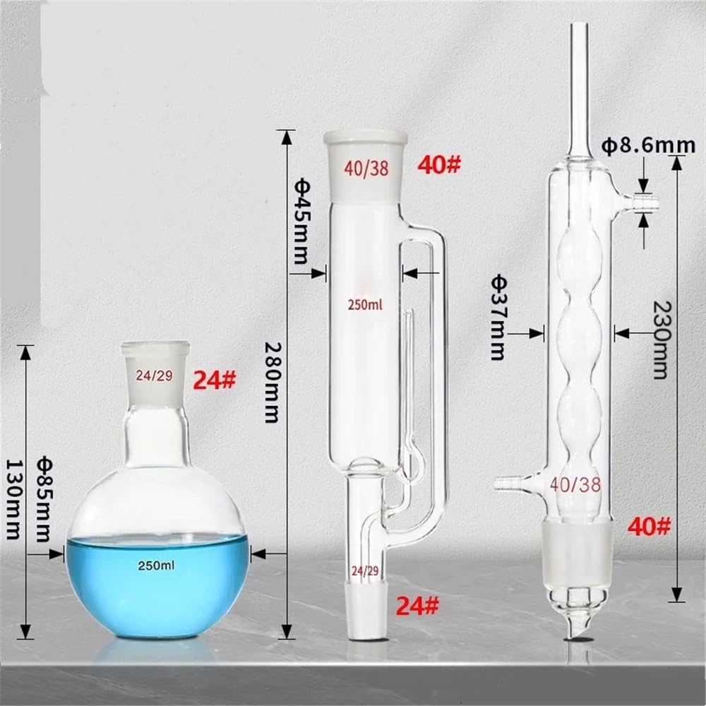 250 ml Komplettset eines sphärischen Experimentalextraktors(Extractor)