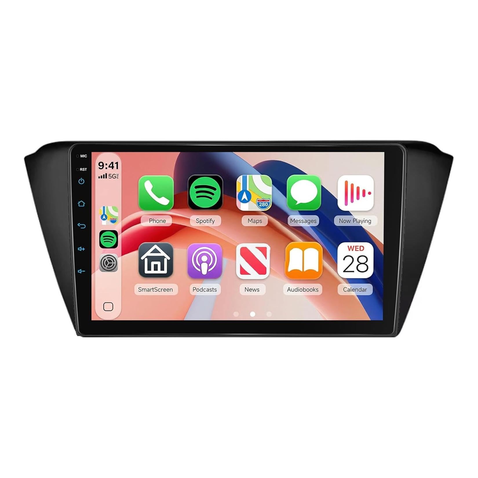 Car Radio dla Skoda Fabia 2014-2019 9 Inch Android 15 In-Cell Touch Scree Car Player Fm Bluetooth Gps Wifi Dla, 8 Core 4G+64G