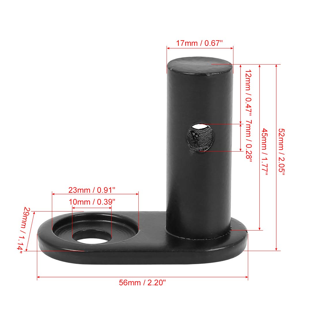 X AUTOHAUX 2pcs Universel Vélo Remorque Coupleur Attelage