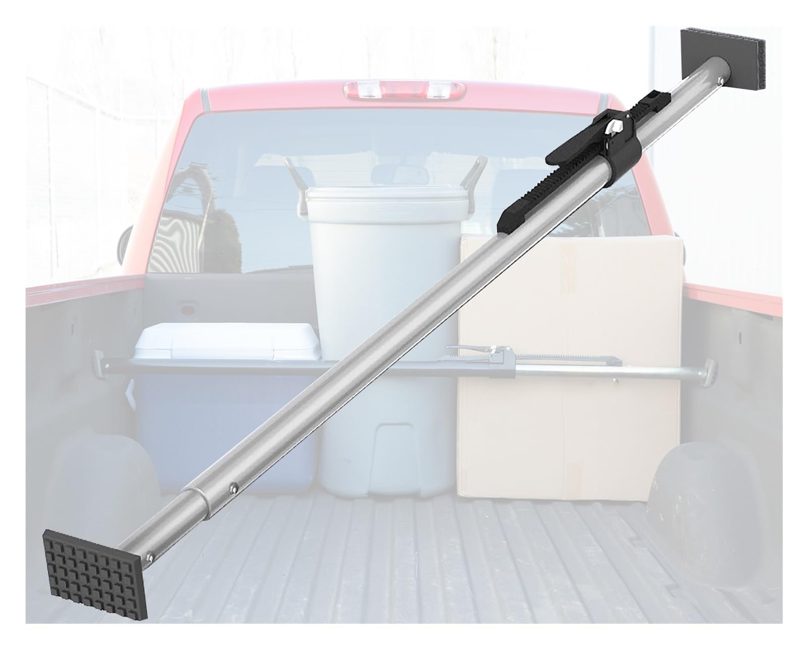 Lkw-Ladegreifer Aus Edelstahl – Ausziehbar Von 75 Auf 150 Cm, Mit 2 Haken & Rutschfestem Griff, Für Ladungssicherung Und Reichweite