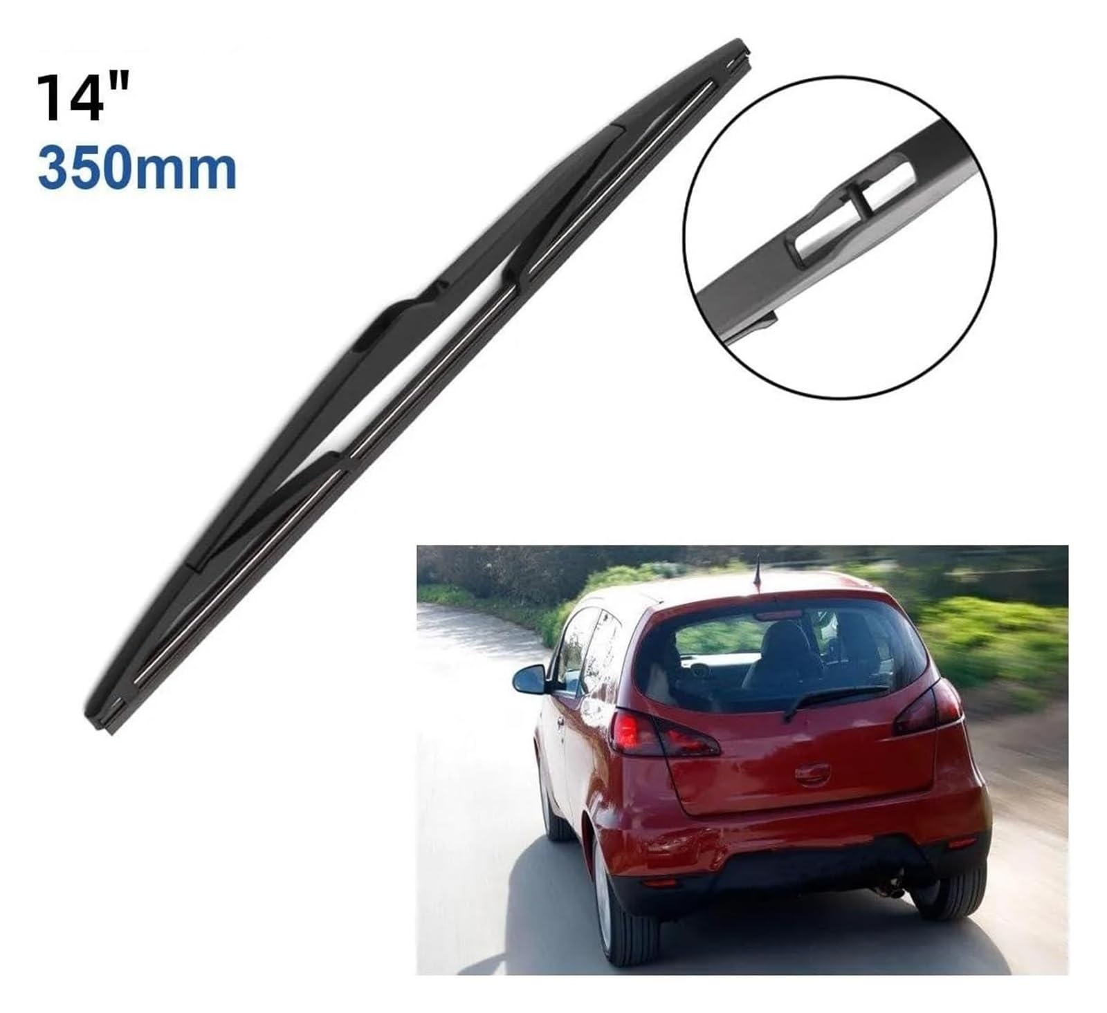 parabrezza tergicristalli Per M&ITSUBISHI Per Colt Hatchback MK6 3 Porte 2004-2012 Spazzole Tergicristallo Anteriori Posteriori Spazzole JU Gancio Spazzole Tergicristallo Auto