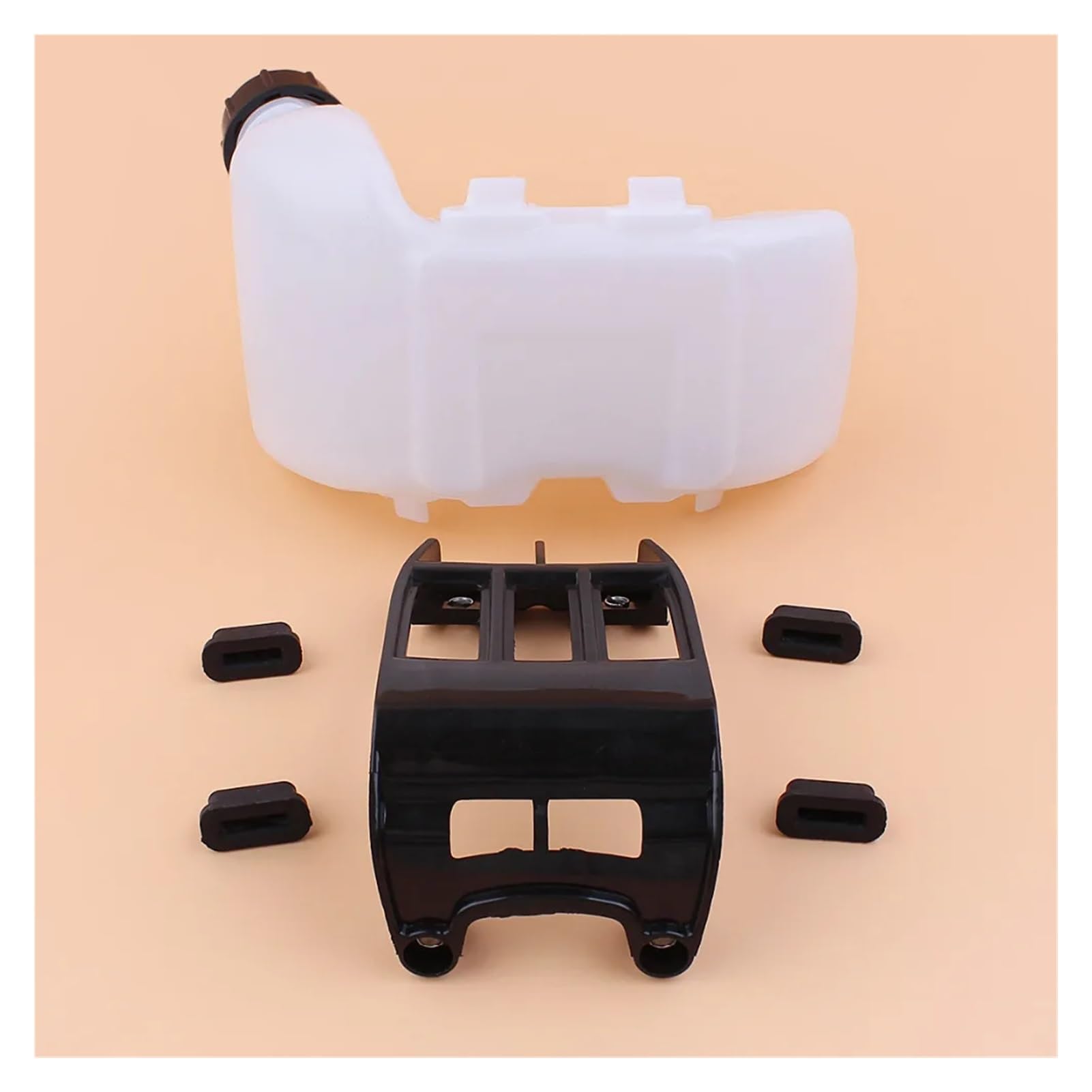 Kit de Goma amortiguadora de Carcasa de Base del Protector de Gasolina for desbrozadoras GX35 GX 35 de 1,3 HP