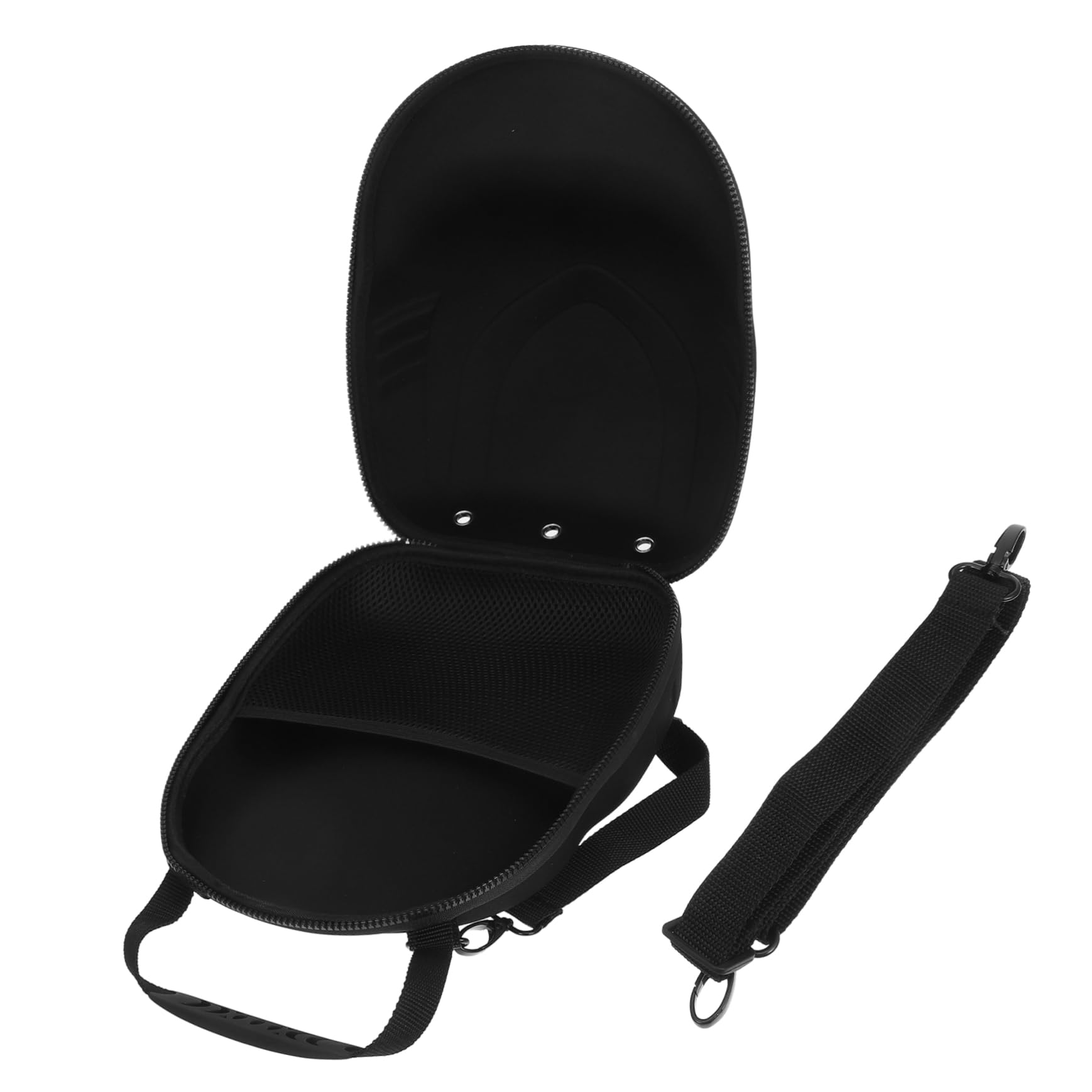 Estuche para Guardar Sombreros de Eva, Organizador de Gorras de Béisbol con Asa y Correa Ajustable, Adecuado para Viaje y Uso Diario