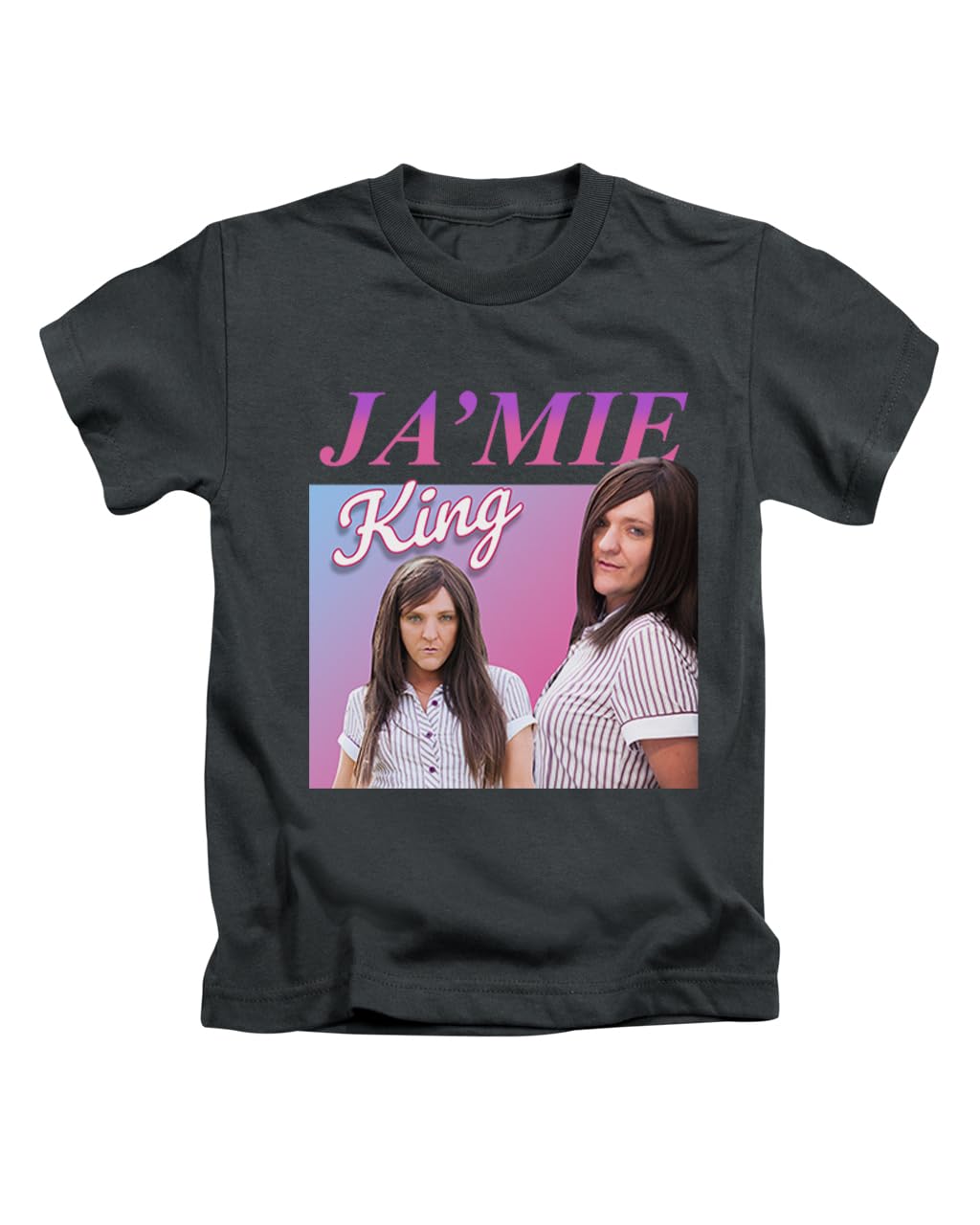 Taylor Brown Unisex Black Jamie King, British Comedy Humour Iconic Meme Novelty Silly Tee T-Shirt Funny T Shirt Top