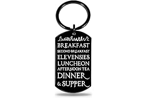 Official Lord of the Rings Gifts Merch For Men. Hobbit Lover Keychain,...