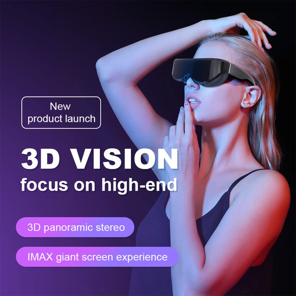 Auriculares 3D VR Gafas de Realidad Virtual HD Gafas Digitales Inteligentes Pantalla montada en la Cabeza 2.1 Pulgadas, IPS 3K, 1058PPI, 1600 * 1600px, para Juegos/Videos/películas