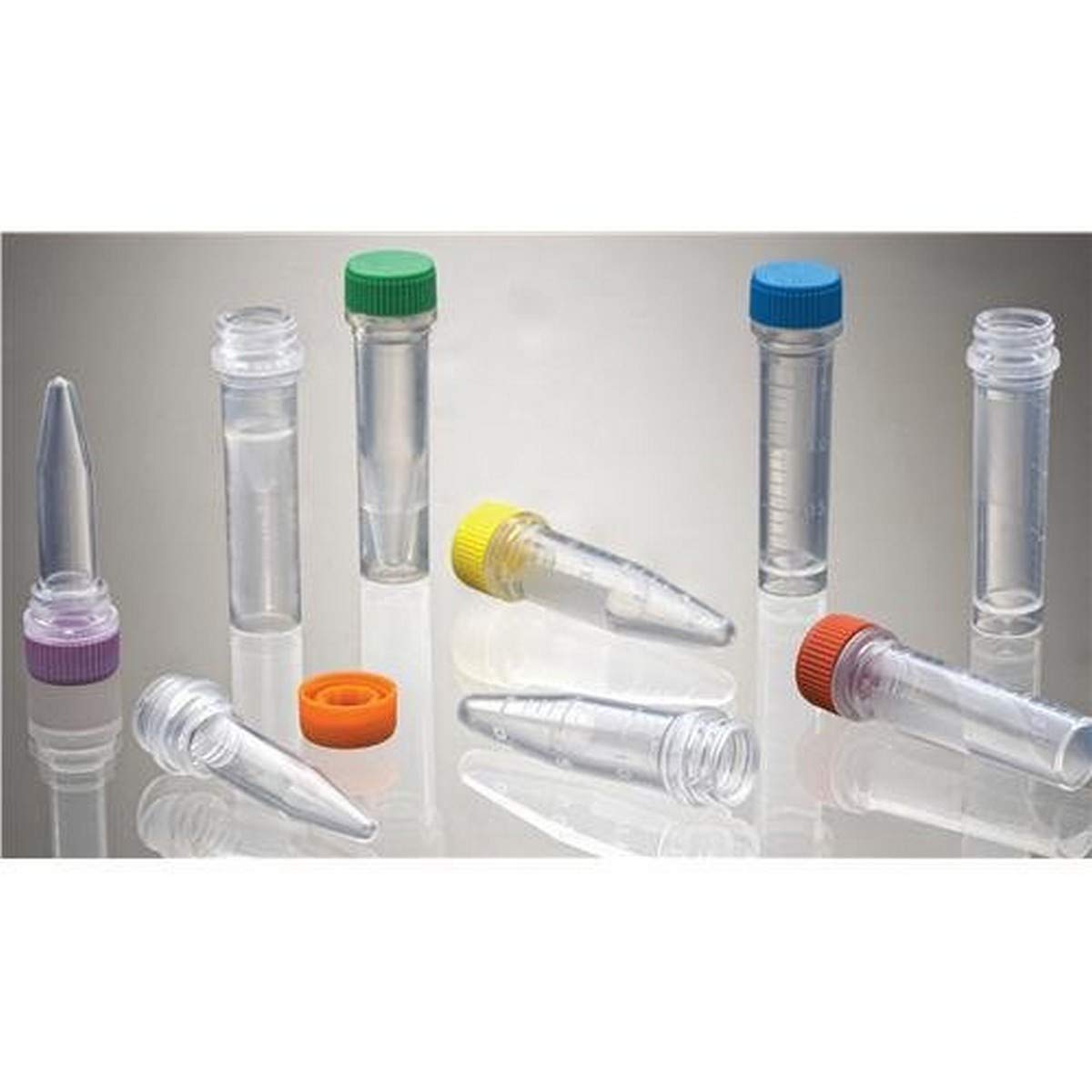 Labcon 3620-870-000 Super Clear Micro centrifuge Tube Without Cap in Reseal able Bag, Freestanding (Pack of 5000)