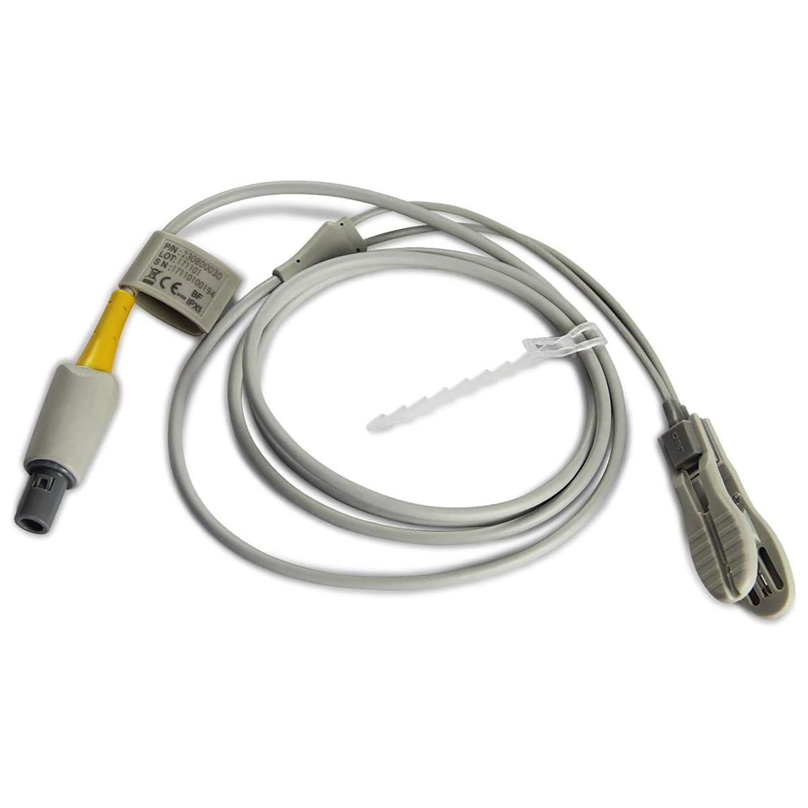 Oxímetro Veterinario Portátil, Veterinario Veterinario De Pulso De Pulso Con Sonda Y Cable USB, Monitor De Frecuencia De Pulso Del Sensor De Oreja/lengua, Almacenamiento Y Función De Reproducción