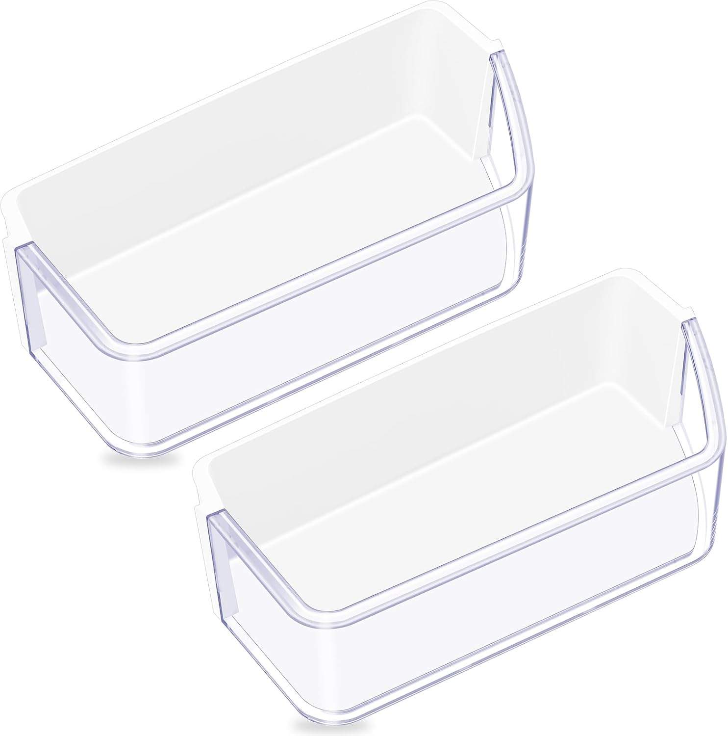 YEECHUN 2PACK UPGRADED DA97-17255A Refrigerator Door Shelf Bin-Right Compatible with Samsung Door Shelf Parts-Sam.sung Refrigerator Door Bin RF265BEAESG/AA, RF265BEAESR/AA, RF262BEAESR Parts
