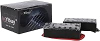 Vista 6 de Yibuy Black 50mm/52mm Bridge & Neck Humbucker Pickups Set for Electric Guitar Set of 2