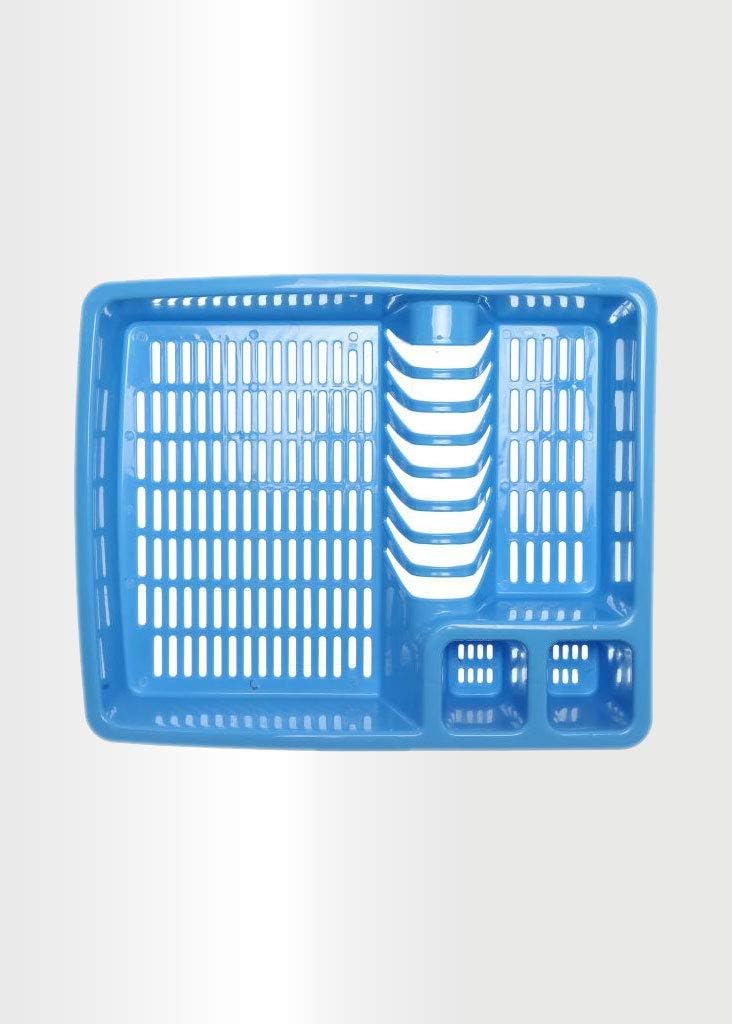 ECO Besteckhalter Aus Kunststoff - Praktischer Abtropfständer Mit 4 Fächern Für Messer & Gabeln, BPA-frei In Violett