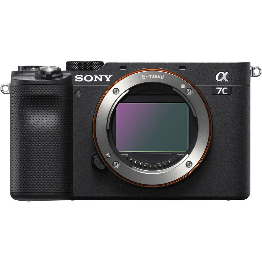 Amazon.com : Sony α7C Full-Frame Mirrorless Camera Body Black