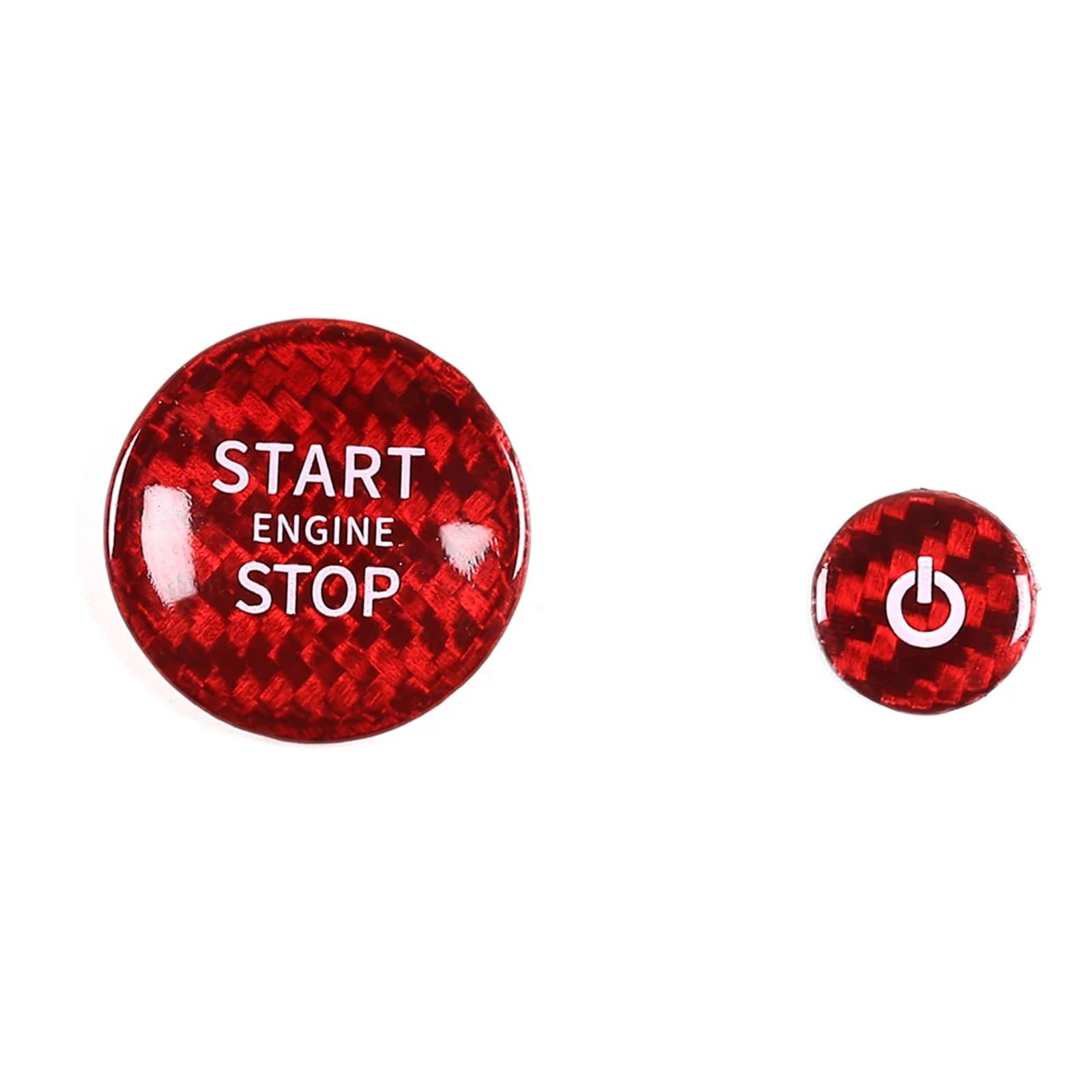 Car Button Mouldings Compatible with Range for Rover for Vogue L460 for Sport 2023 2024 Start Stop Button Sticker Car Accessories