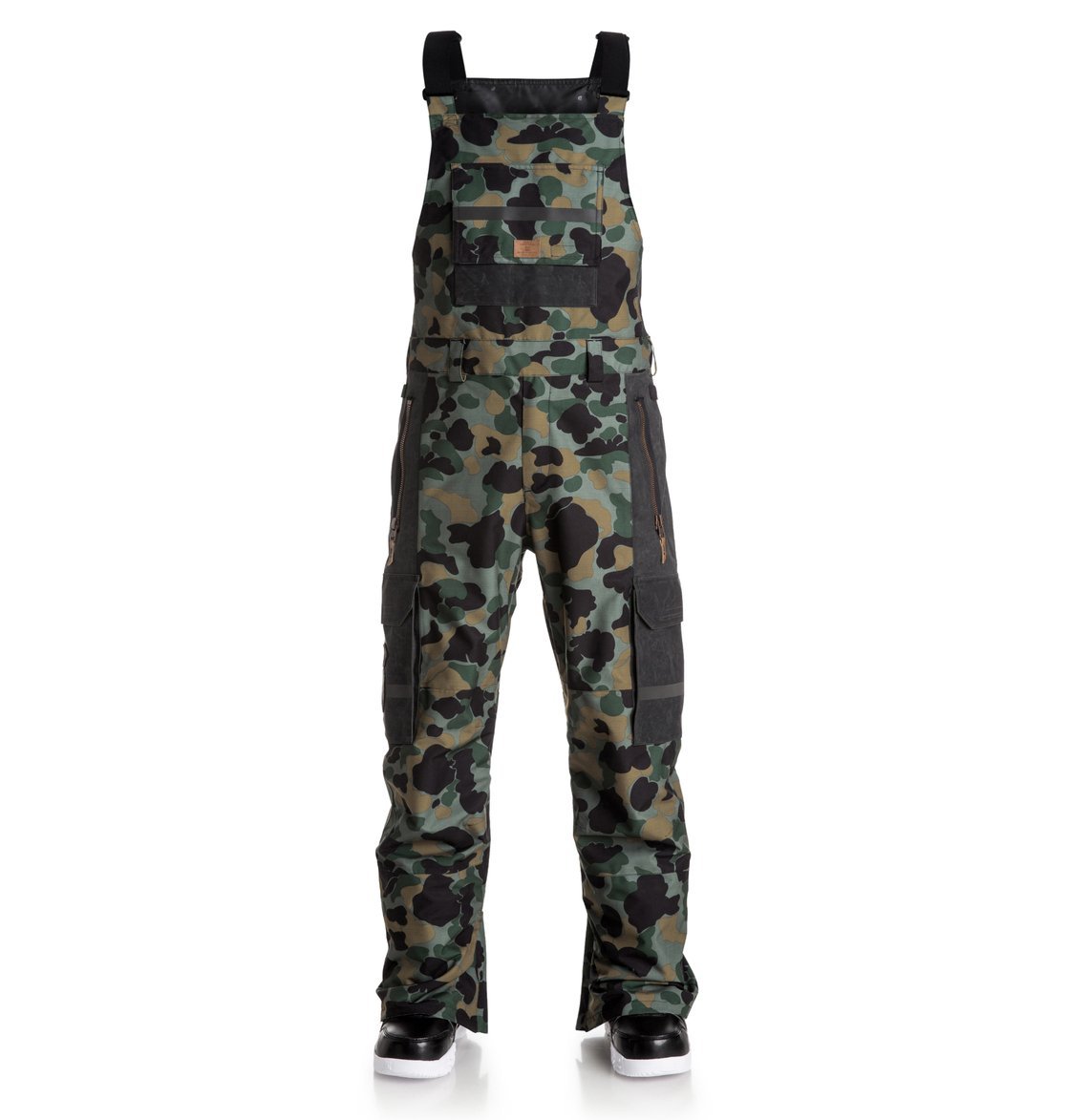 DC Men's Platoon 15k Water Proof Snow Pant Bib Overalls