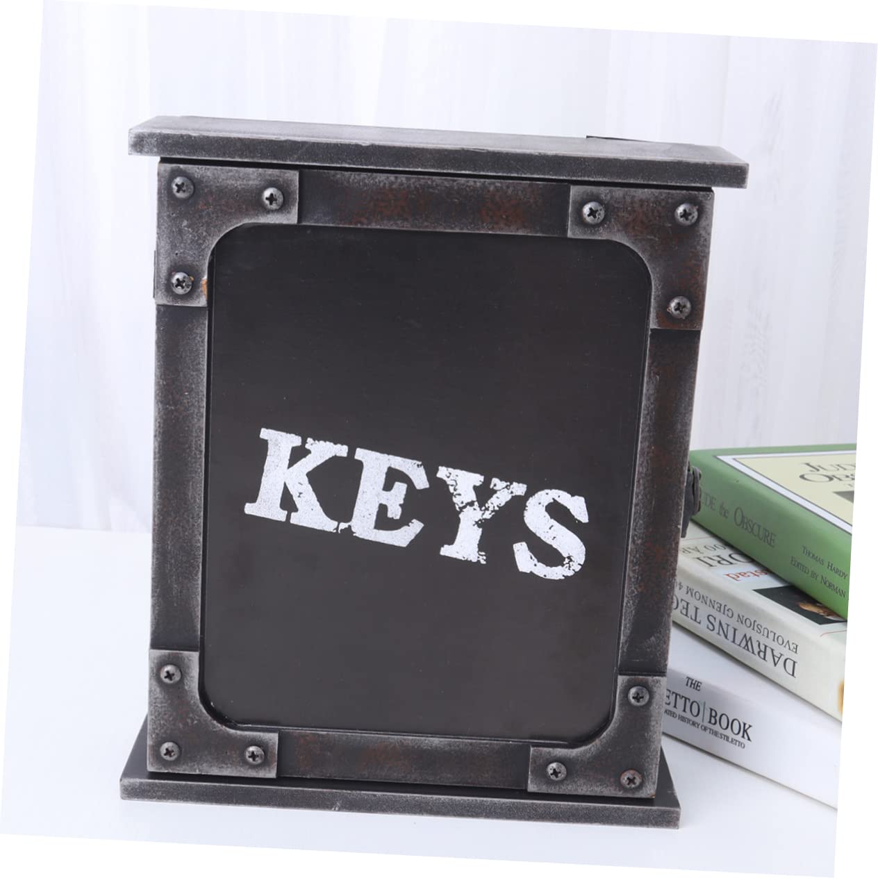 Portachiavi Da Parete in Legno Leggero Portaoggetti Decorativo Per Lettere Ufficio Casa