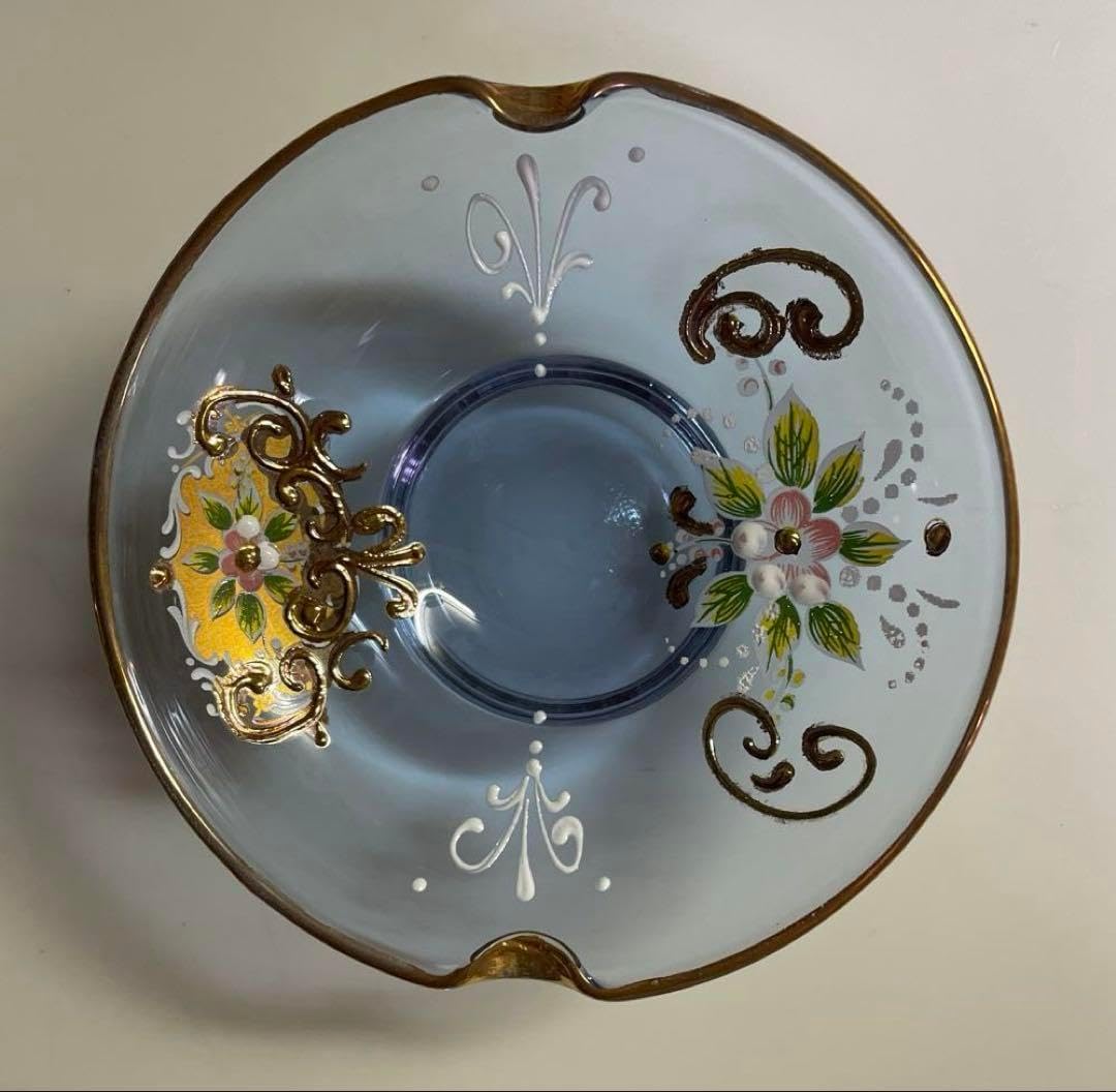 ベネチアングラス 小物入れ 希少ベネチアングラス キャンディー