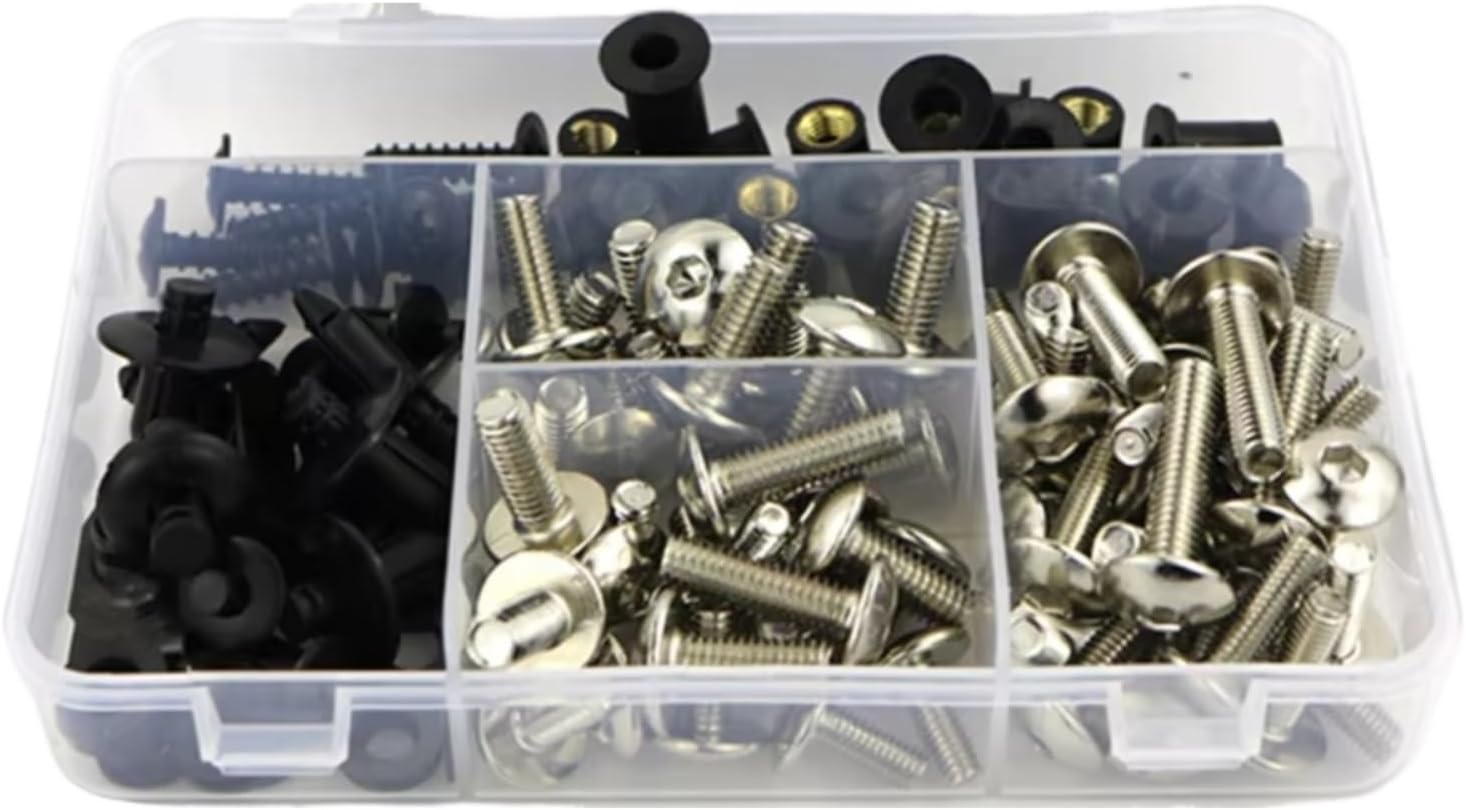 ニンジャ ZX-14R ZZR1400 エンジンカバーボルト 29本セット ステンレス